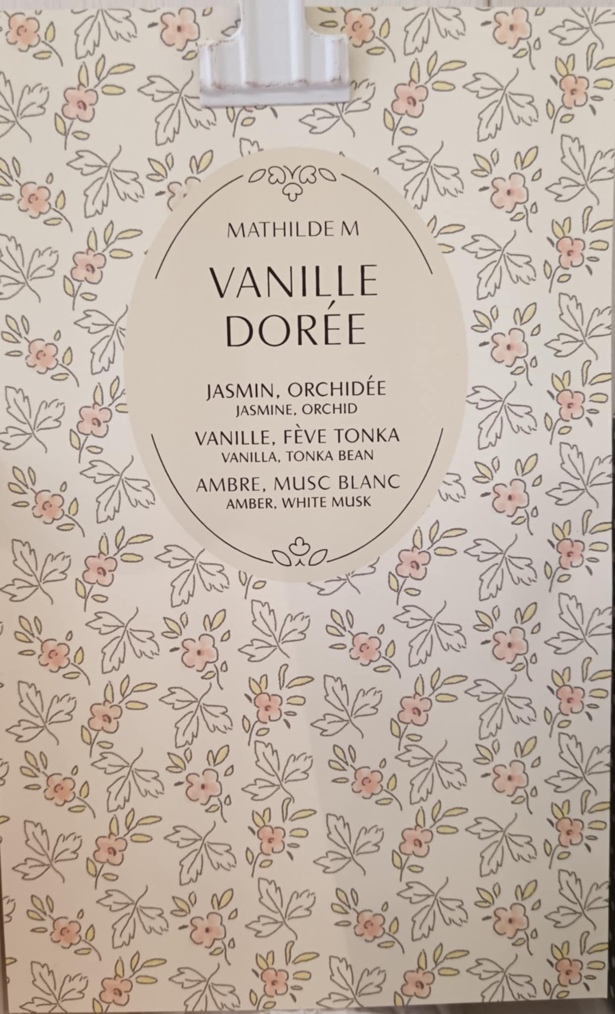 Recharge de parfum pour diffuseur