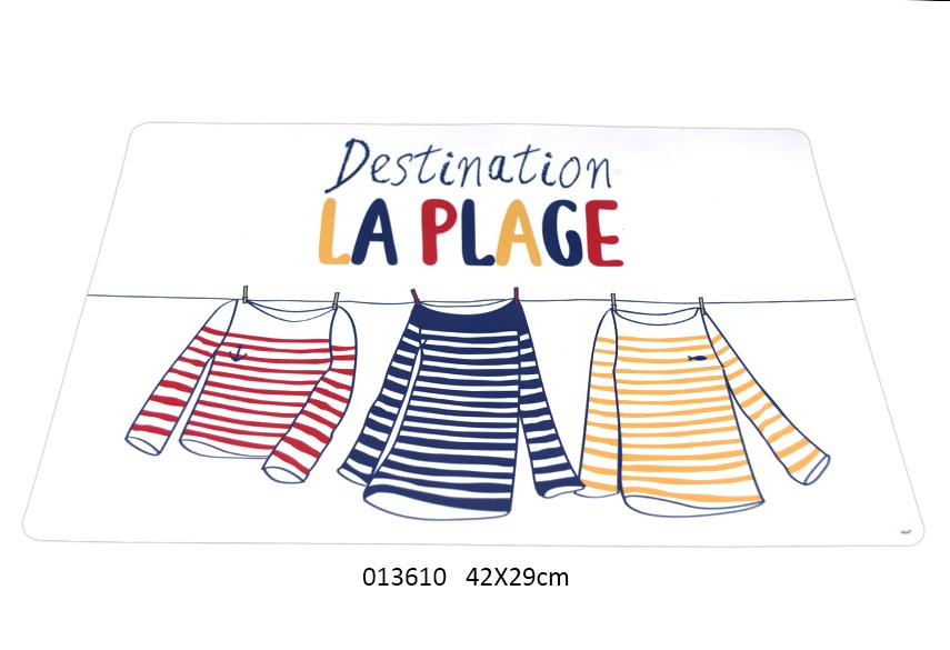Set de table "Destination La Plage"