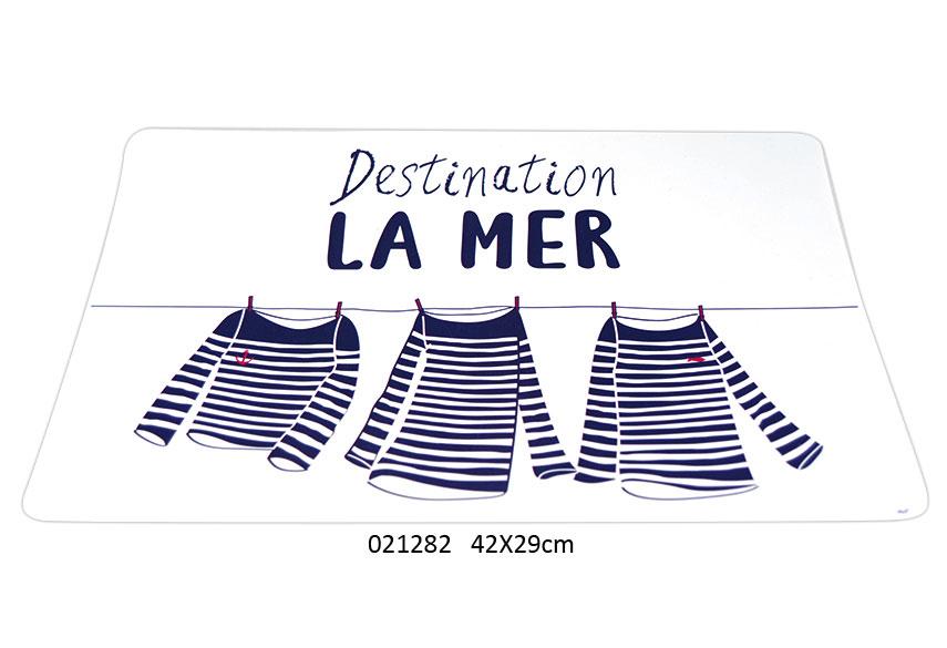 Set de table 'Destination La Mer'