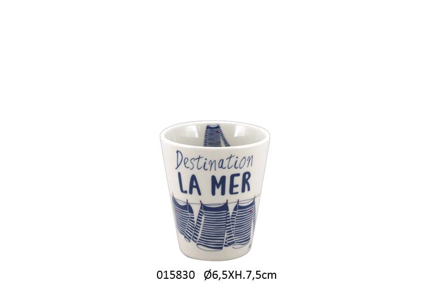 Tasse "Destination la mer"