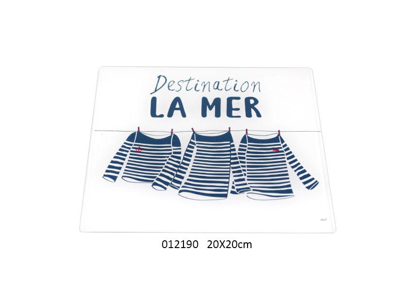 Dessous de plat "Destination la mer"
