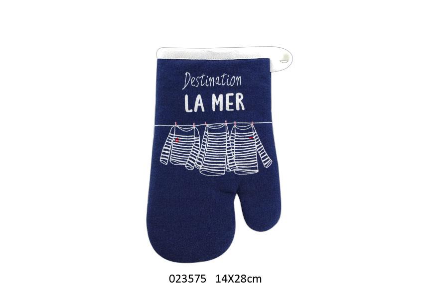Gant de cuisine "Destination la mer"