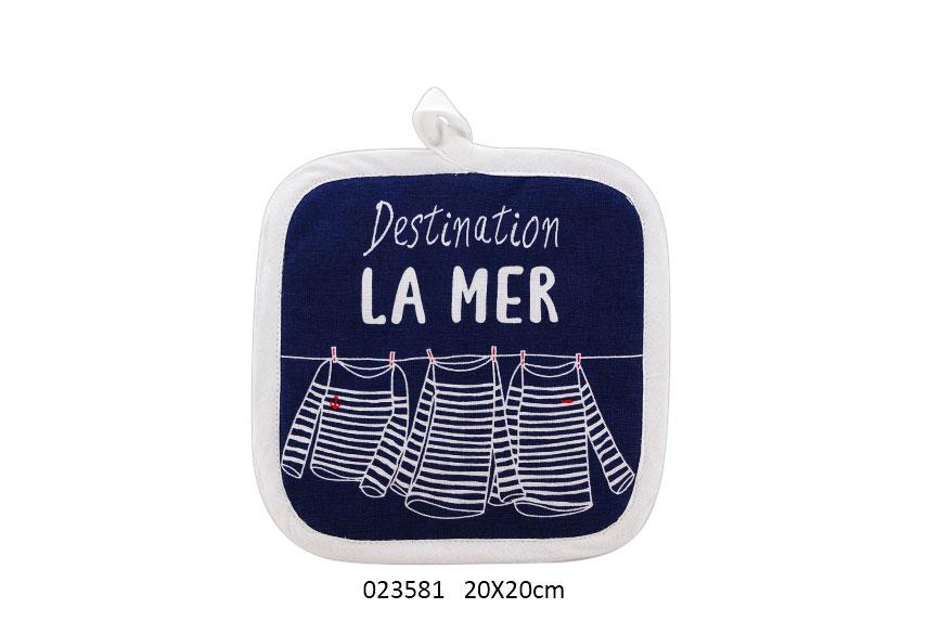 Manique de cuisine 'Destination La Mer'