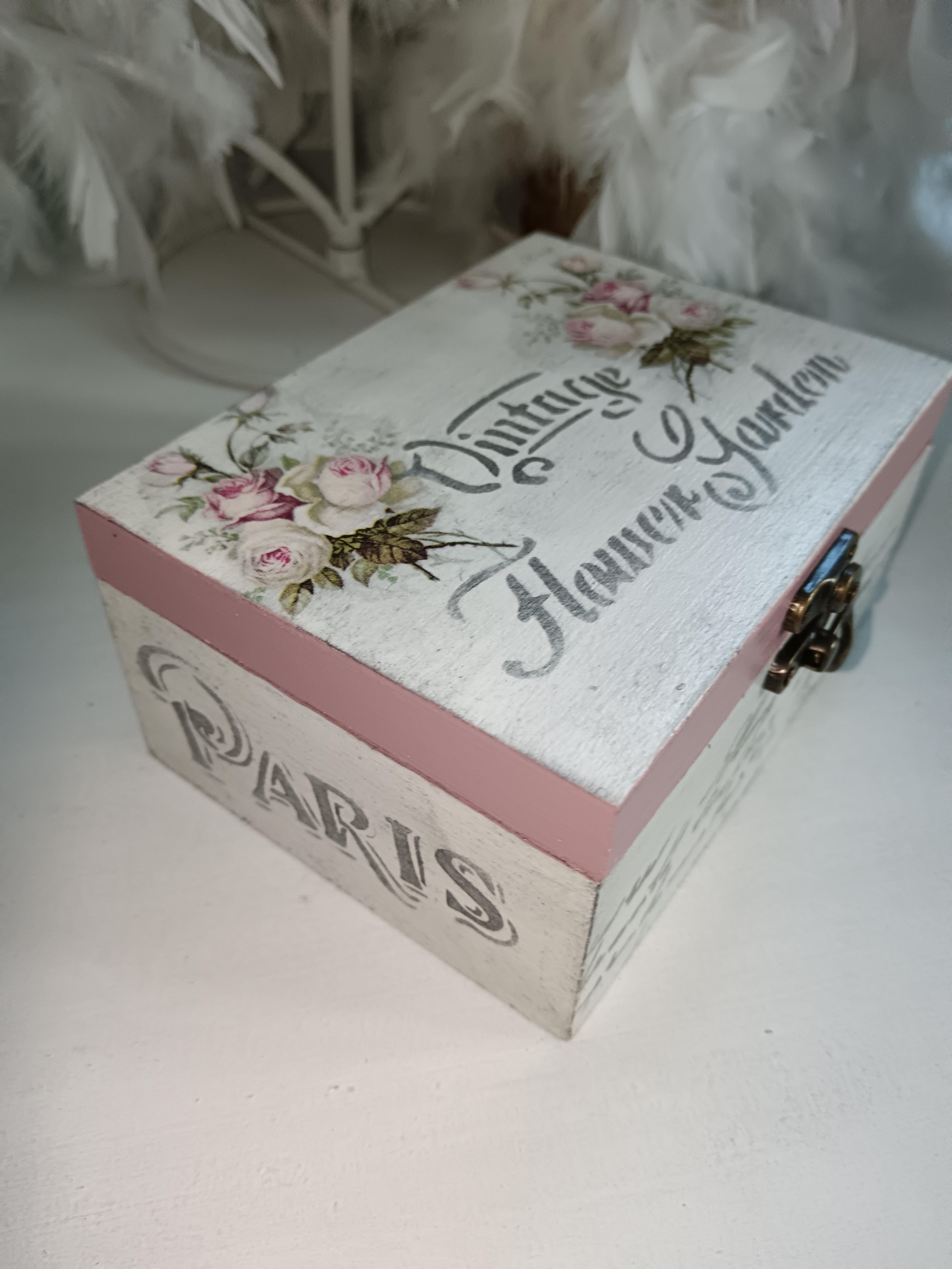 Boîte à thé 2 compartiments 