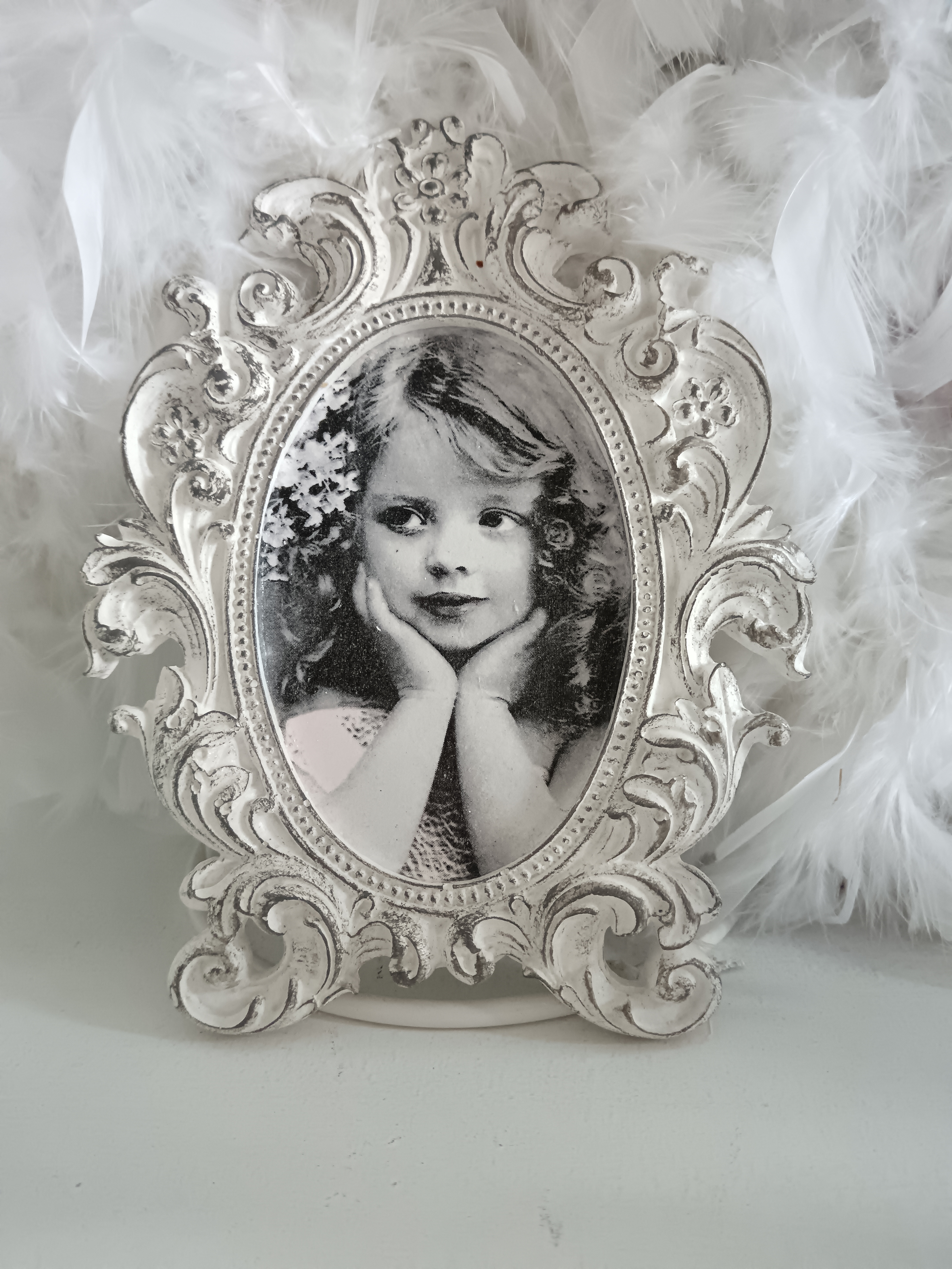 Cadre baroque rétro 