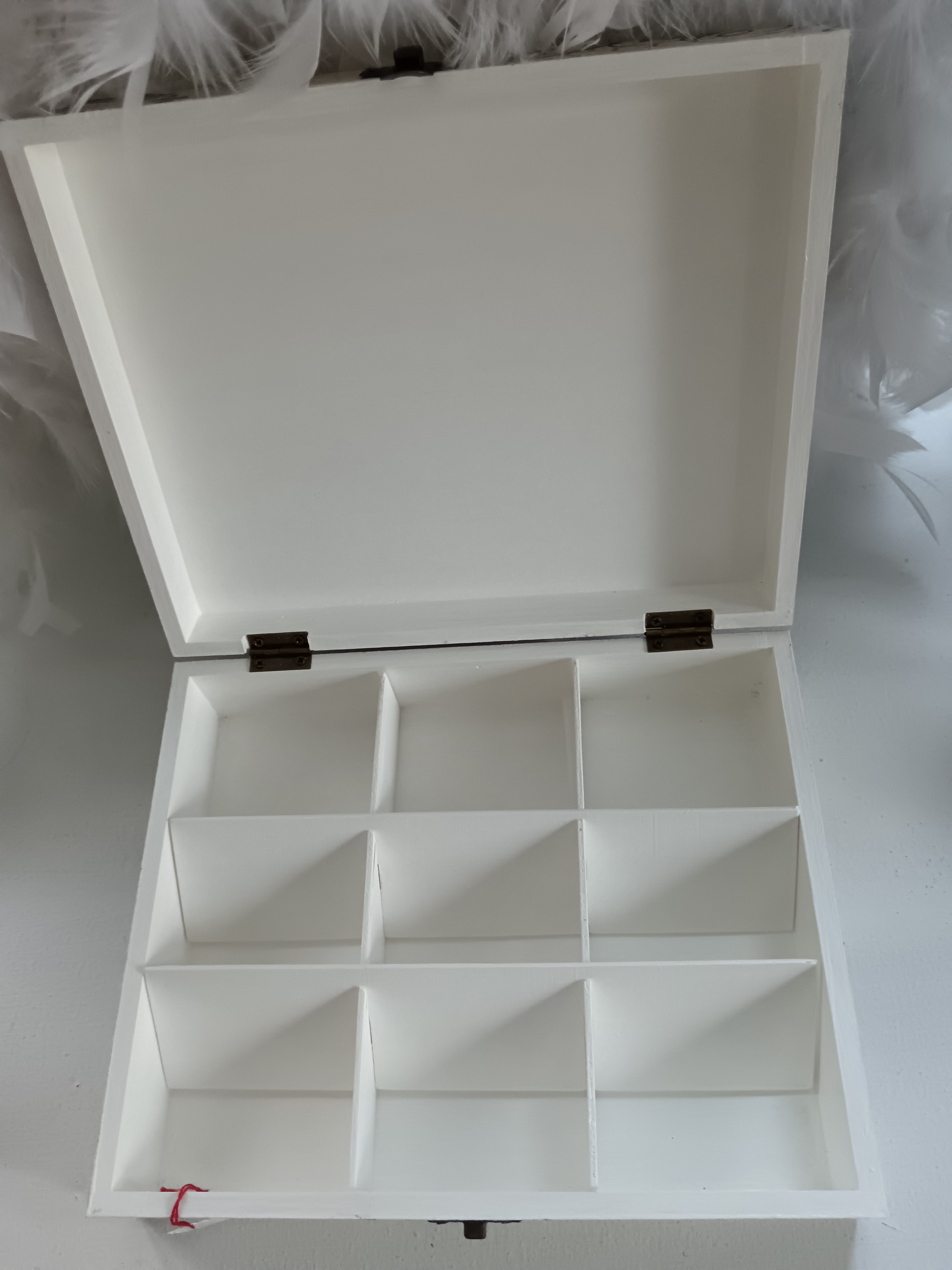 Boîte déco à 9 compartiments 