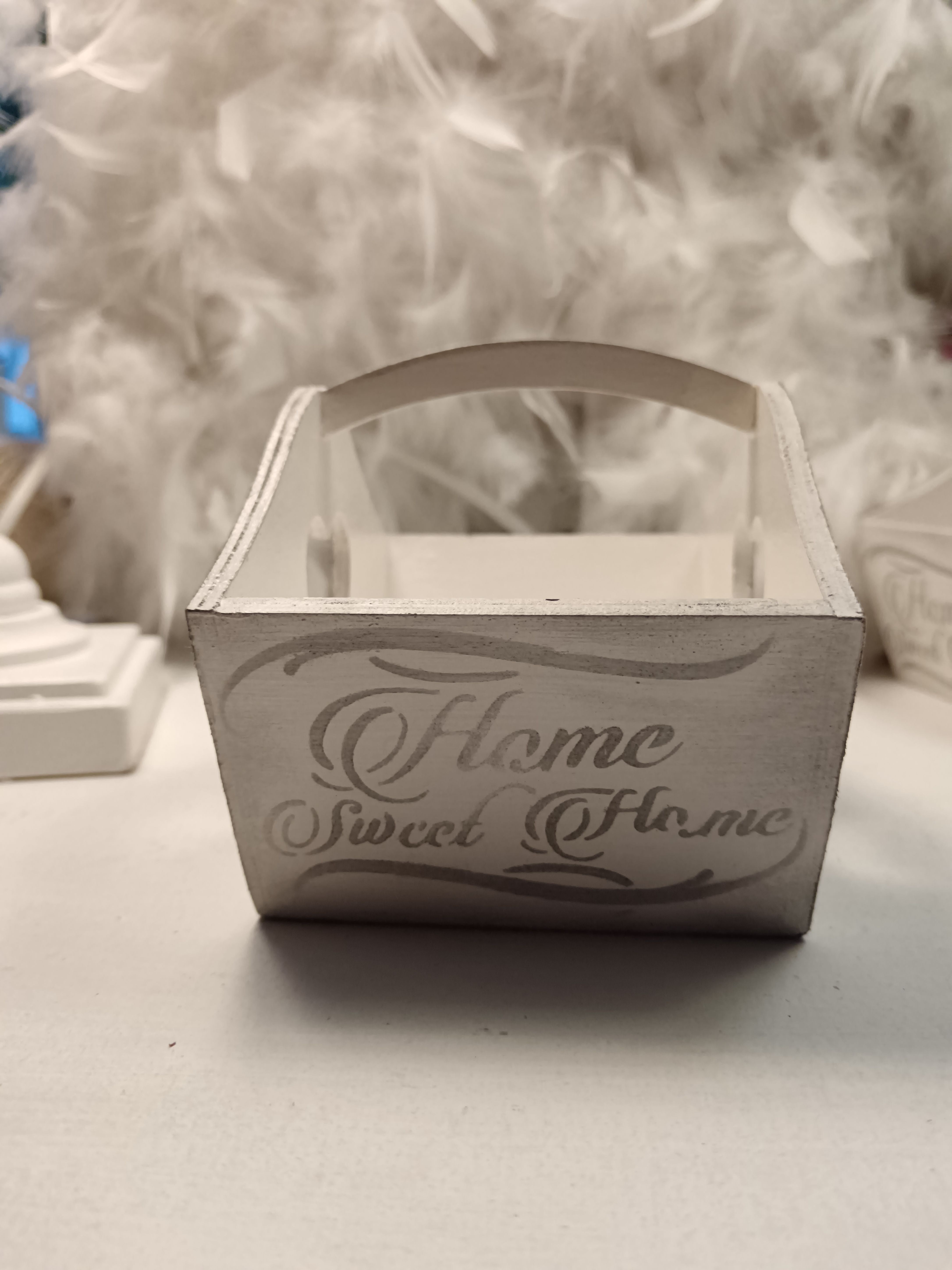 Panier anse découpe cœur 