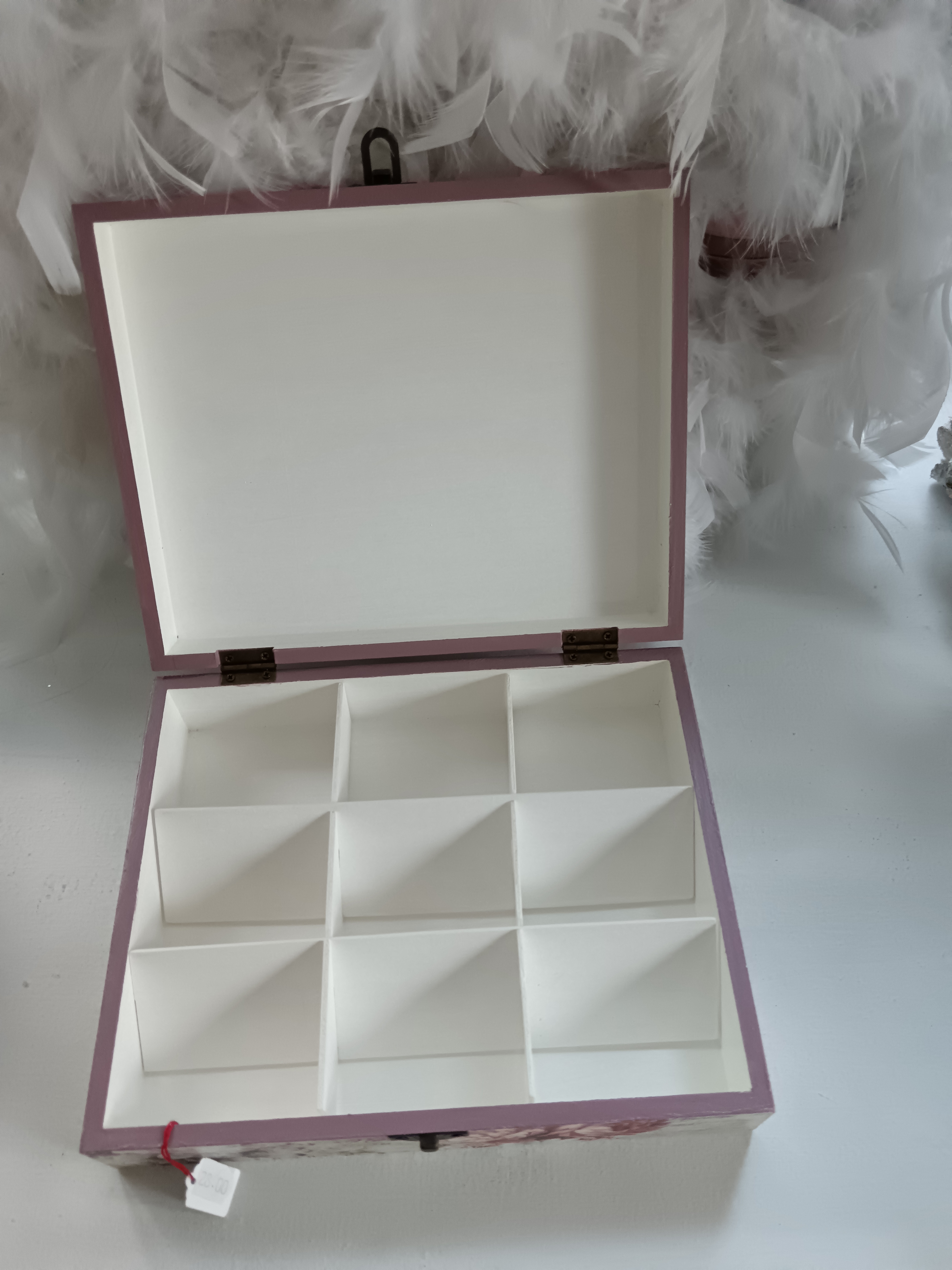 Boîte déco à 9 compartiments