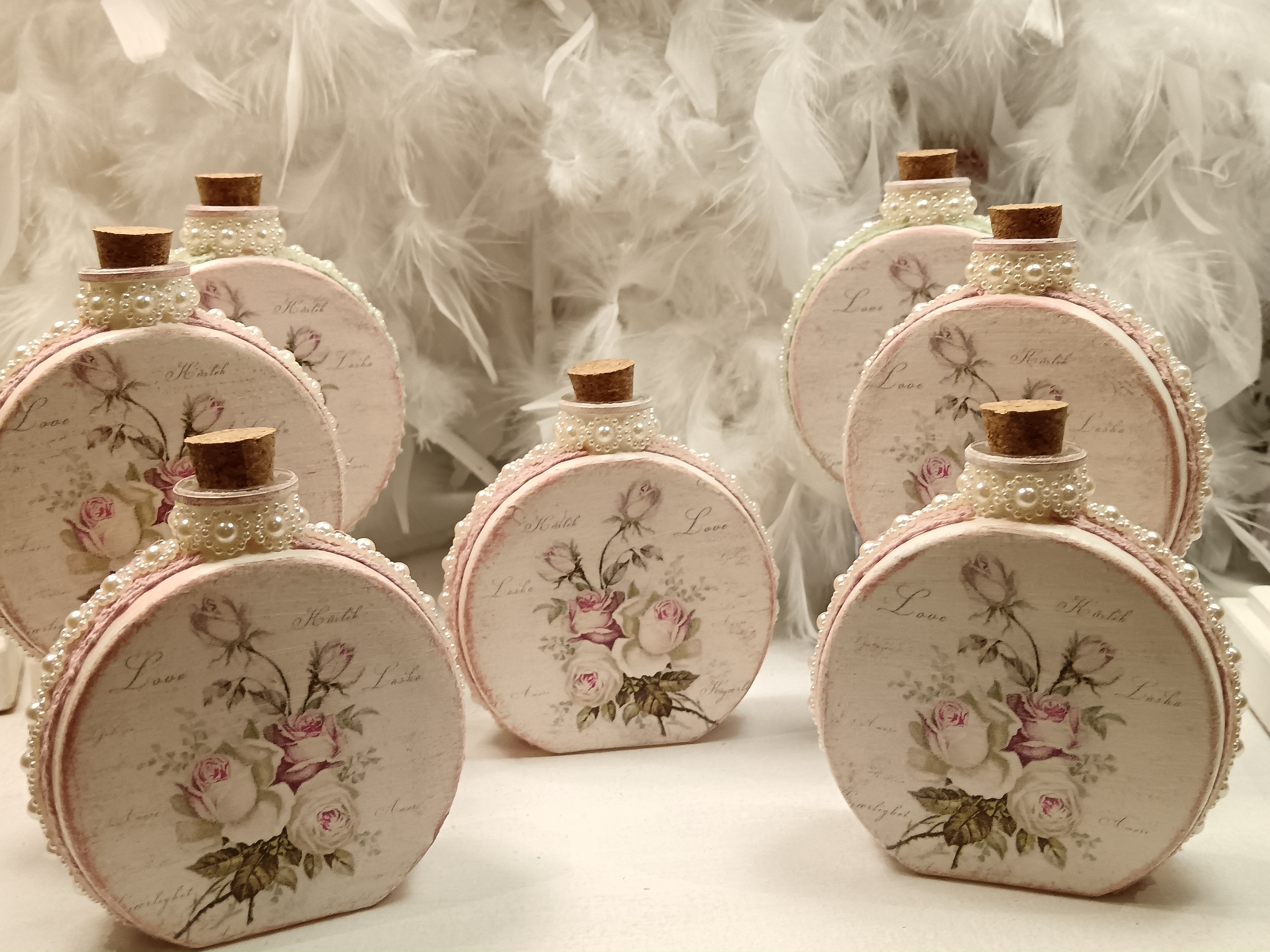 Flacon "Bouquet de Roses Romantique" 