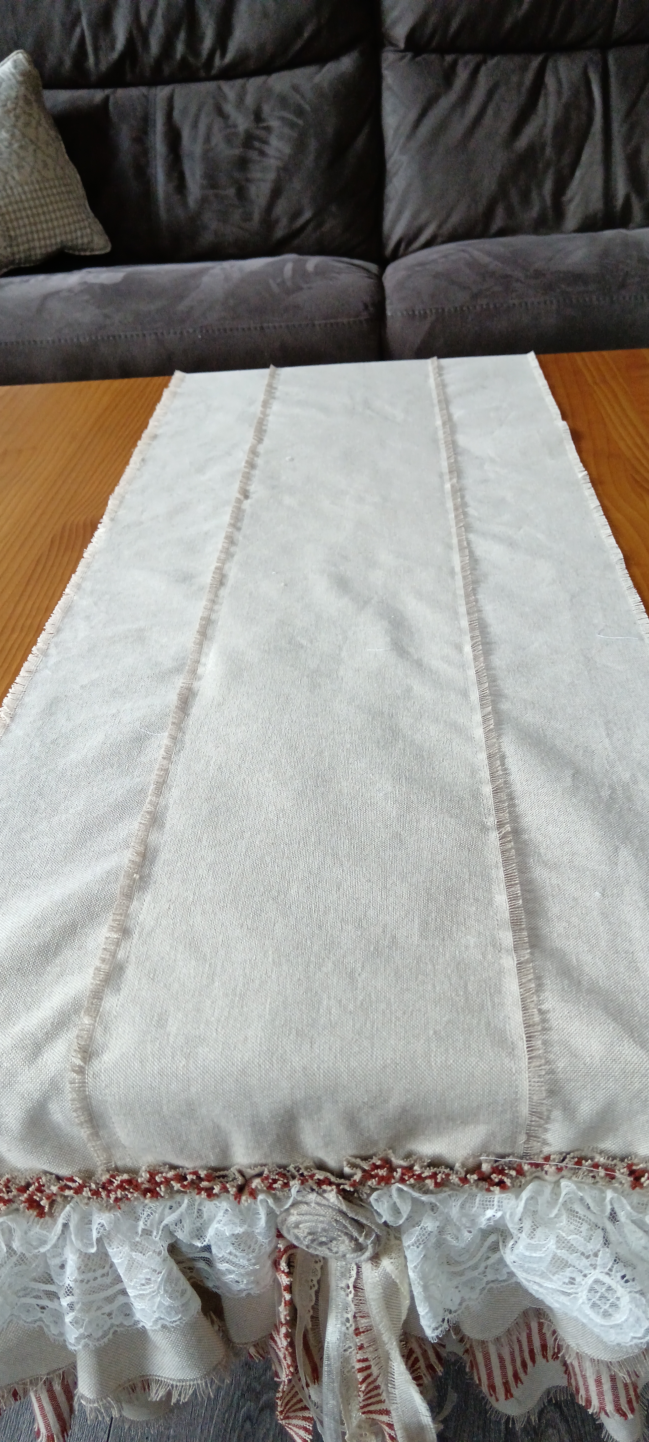 Chemin de table shabby/vintage