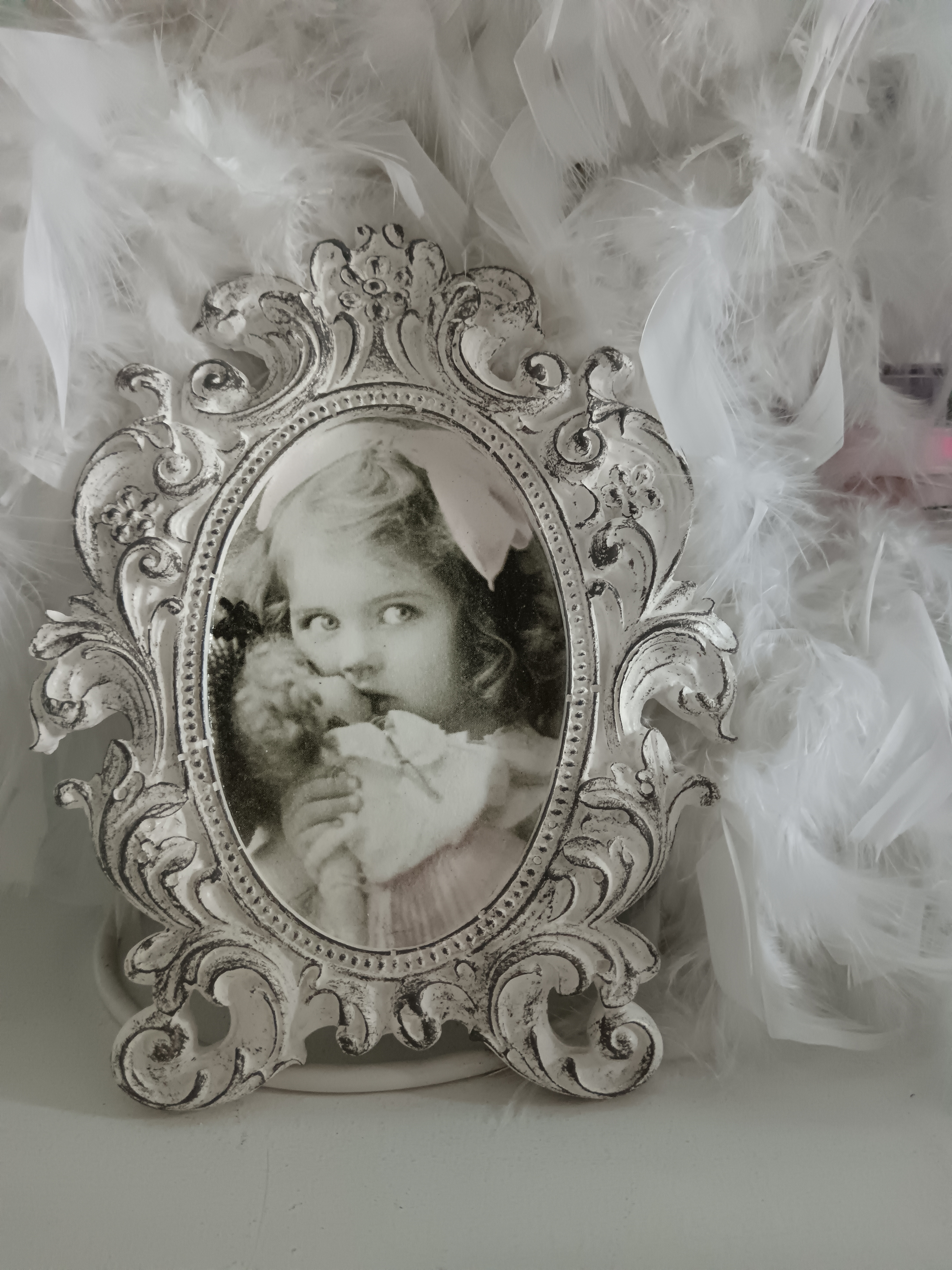 Cadre baroque rétro 