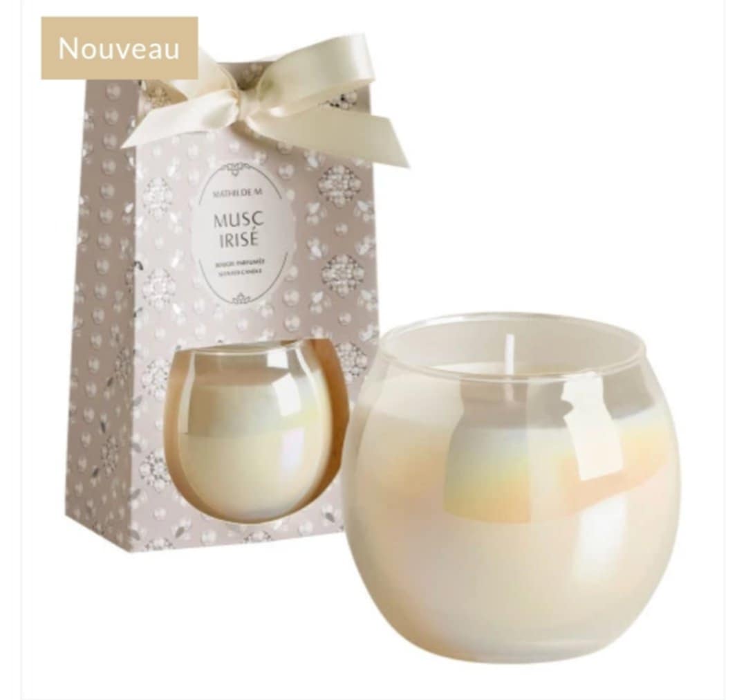 Bougie parfumée Musc Irisé