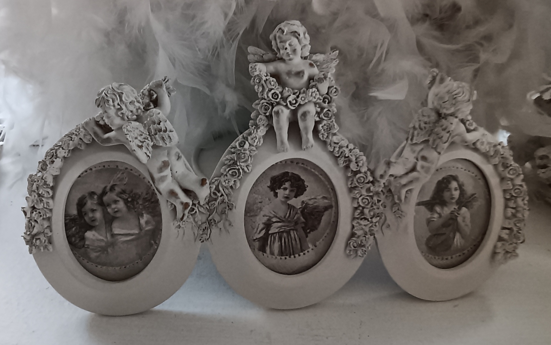 Cadre triptyque ange