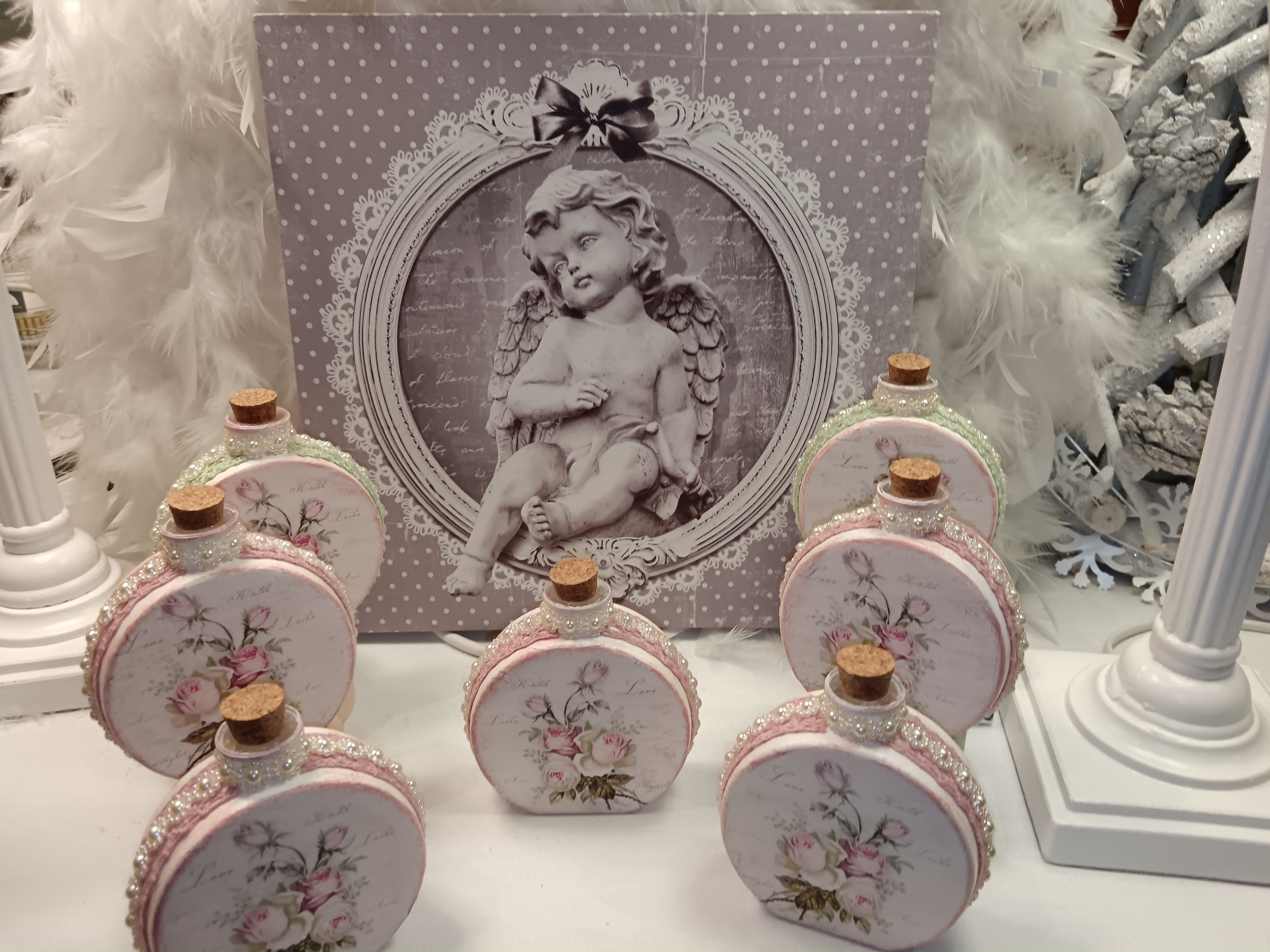 Flacon "Bouquet de Roses Romantique" 