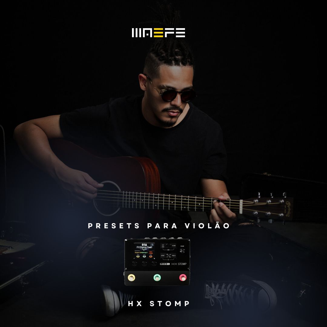 Presets de violão para HX STOMP e HELIX