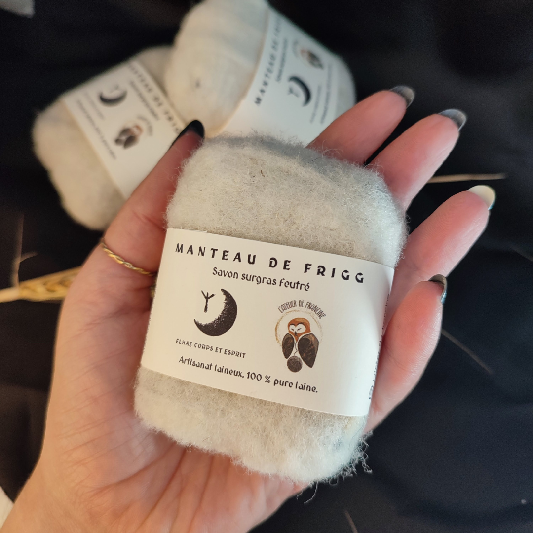 Savon feutré Manteau de Frigg