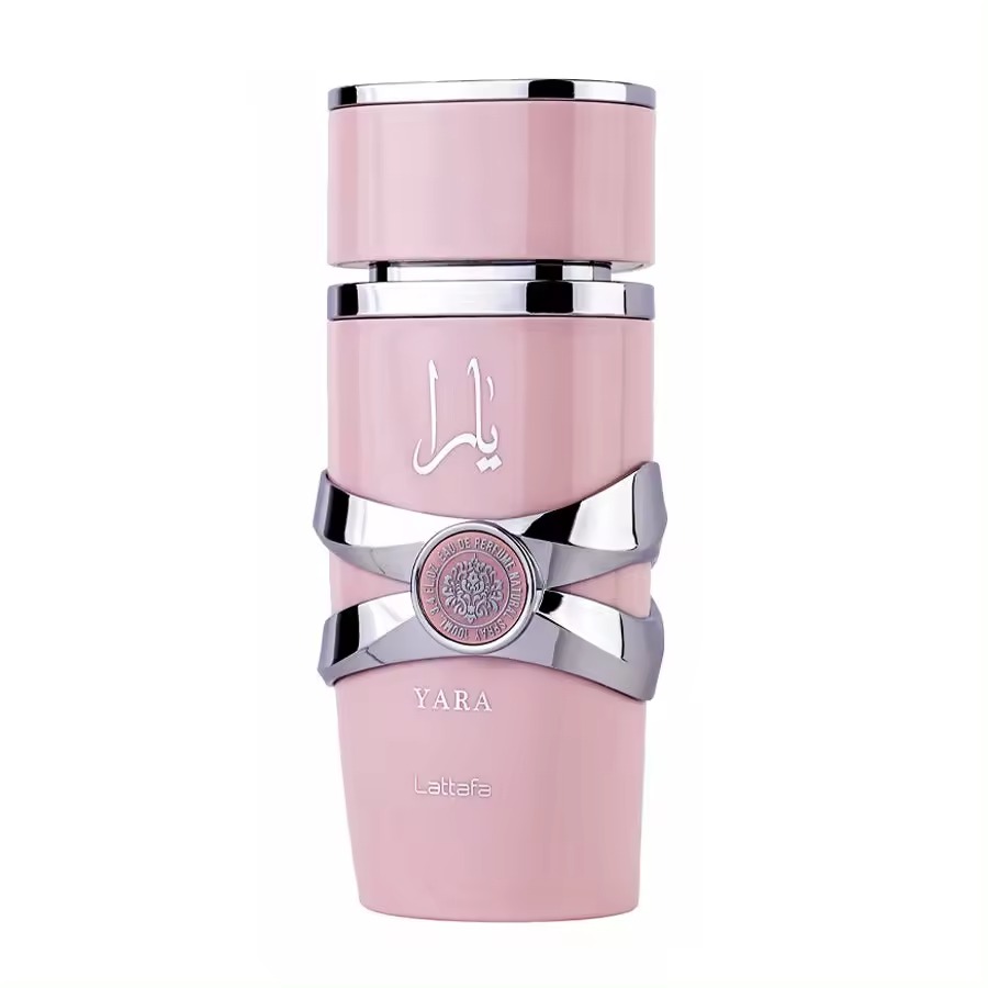 Yara rosa Oud, perfume árabe 