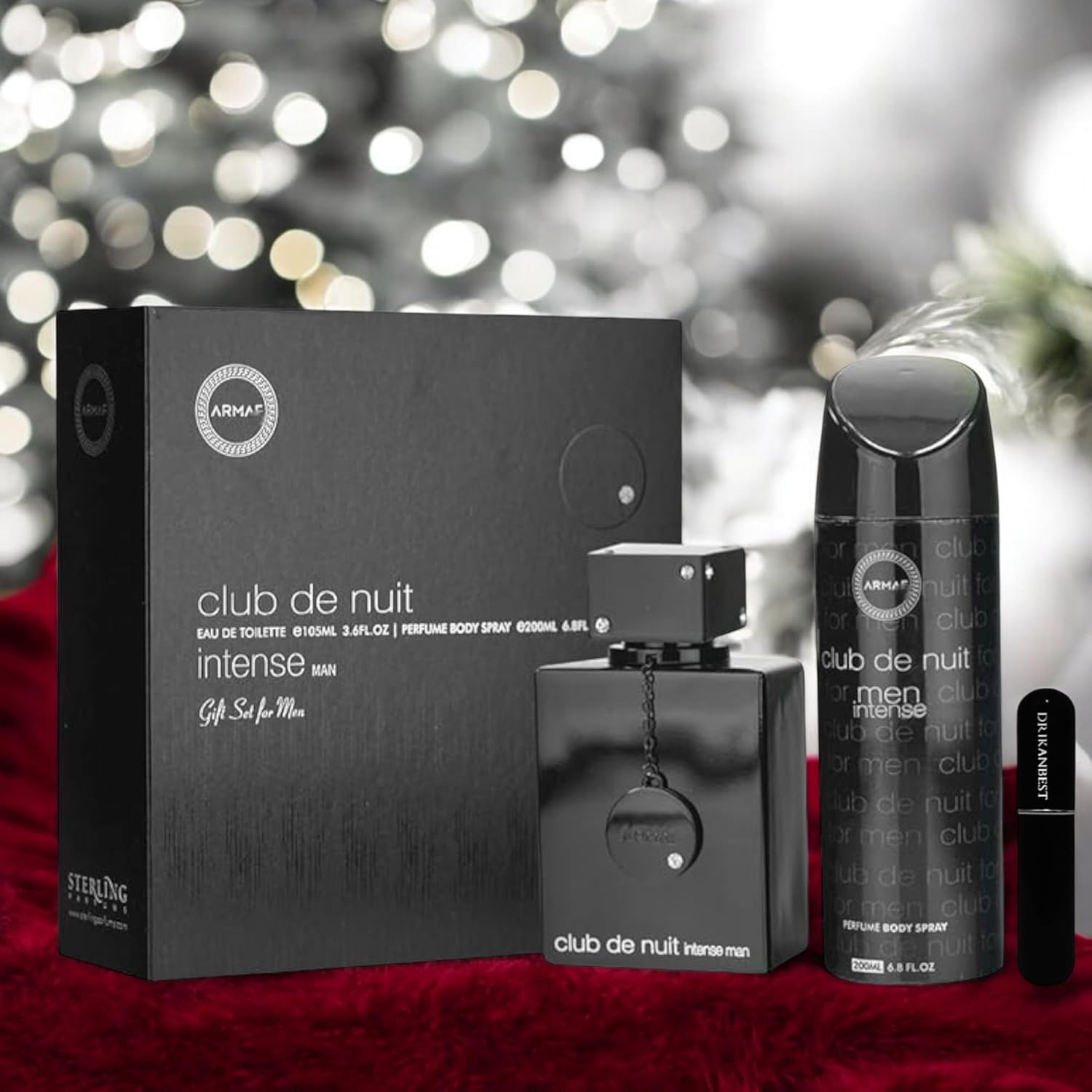 Perfume Club de Nuit Intense para Hombre - Set de Regalo 2 Piezas (Eau de Toilette 105 ml + body spray 200 ml)