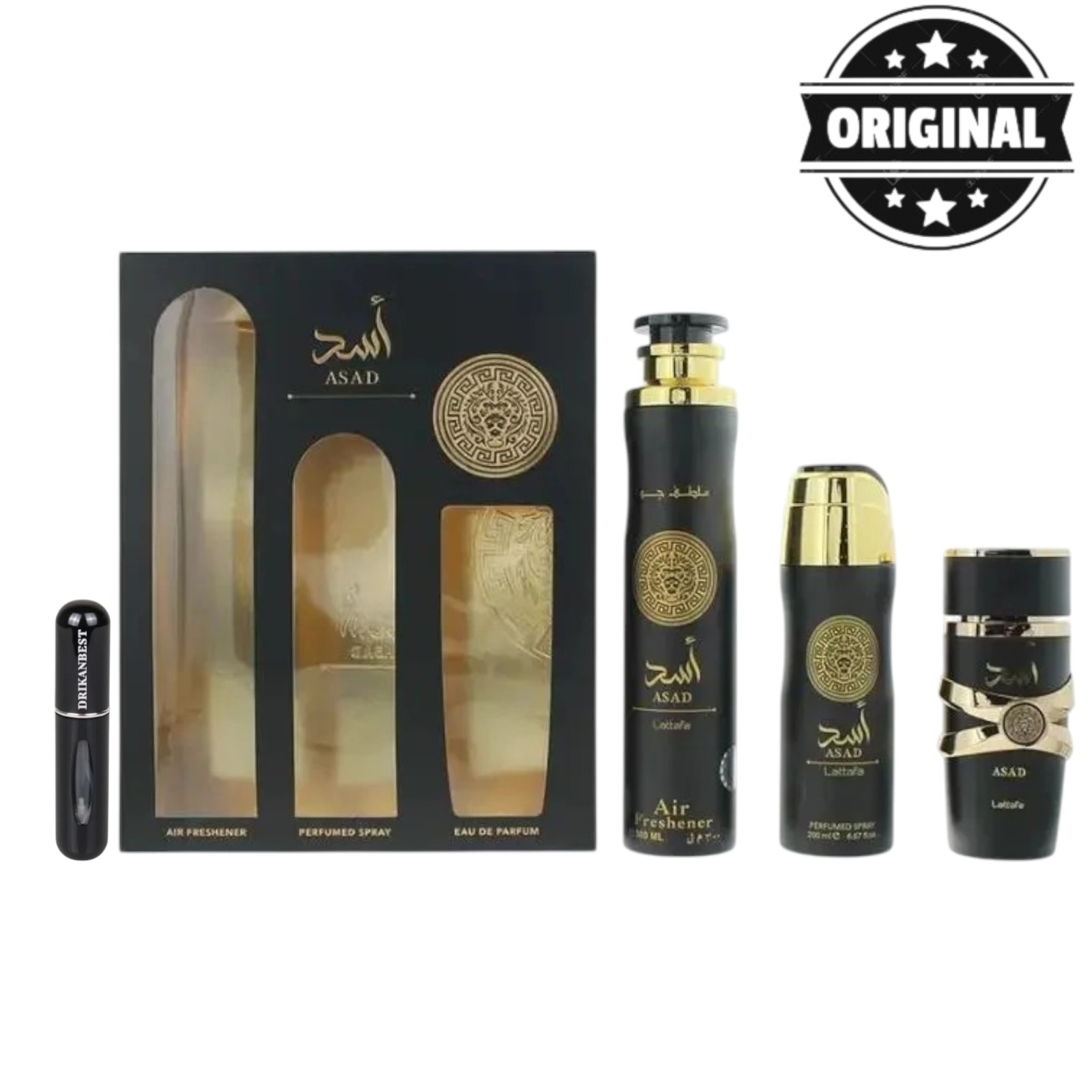 Set Asad 3 piezas