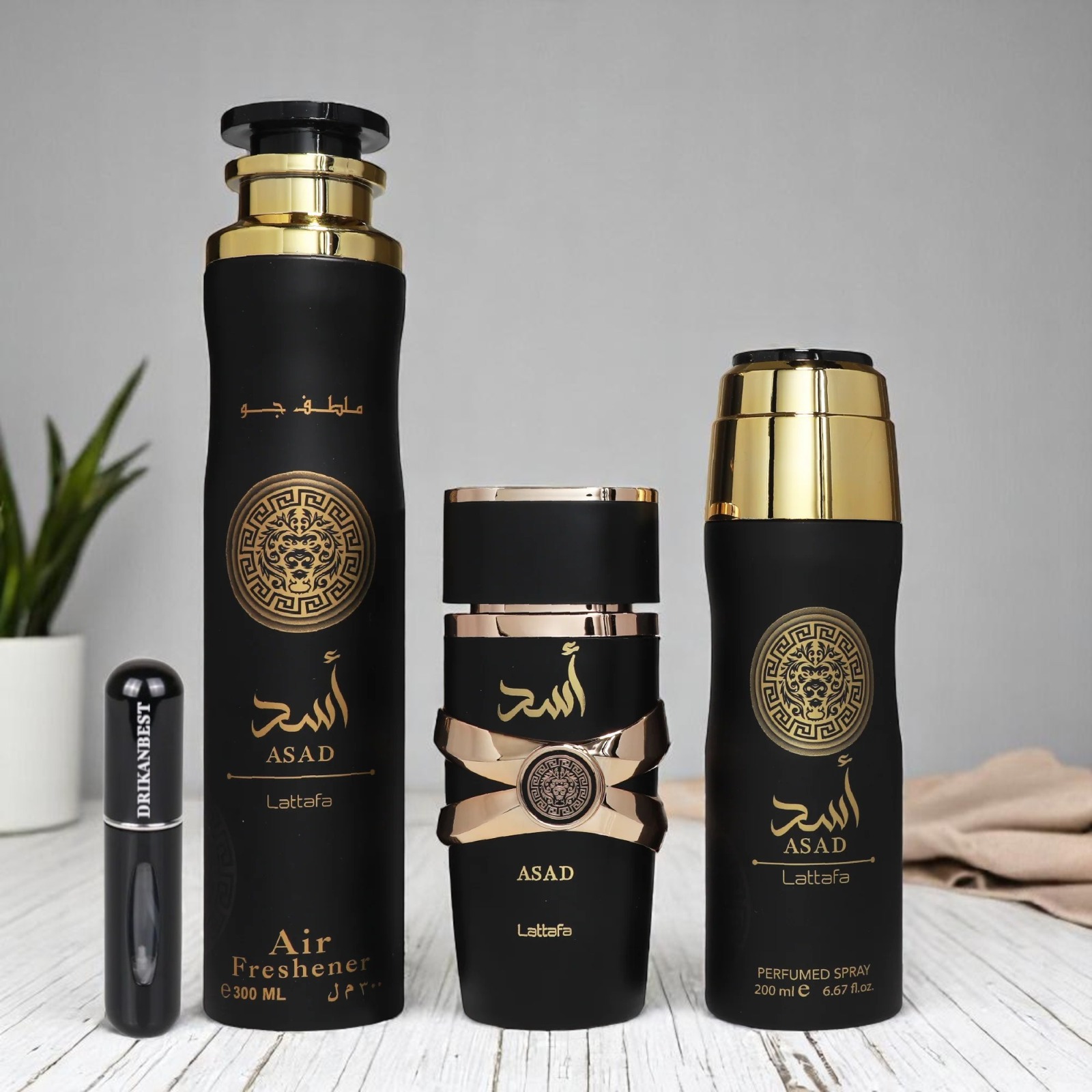 Set Asad 3 piezas