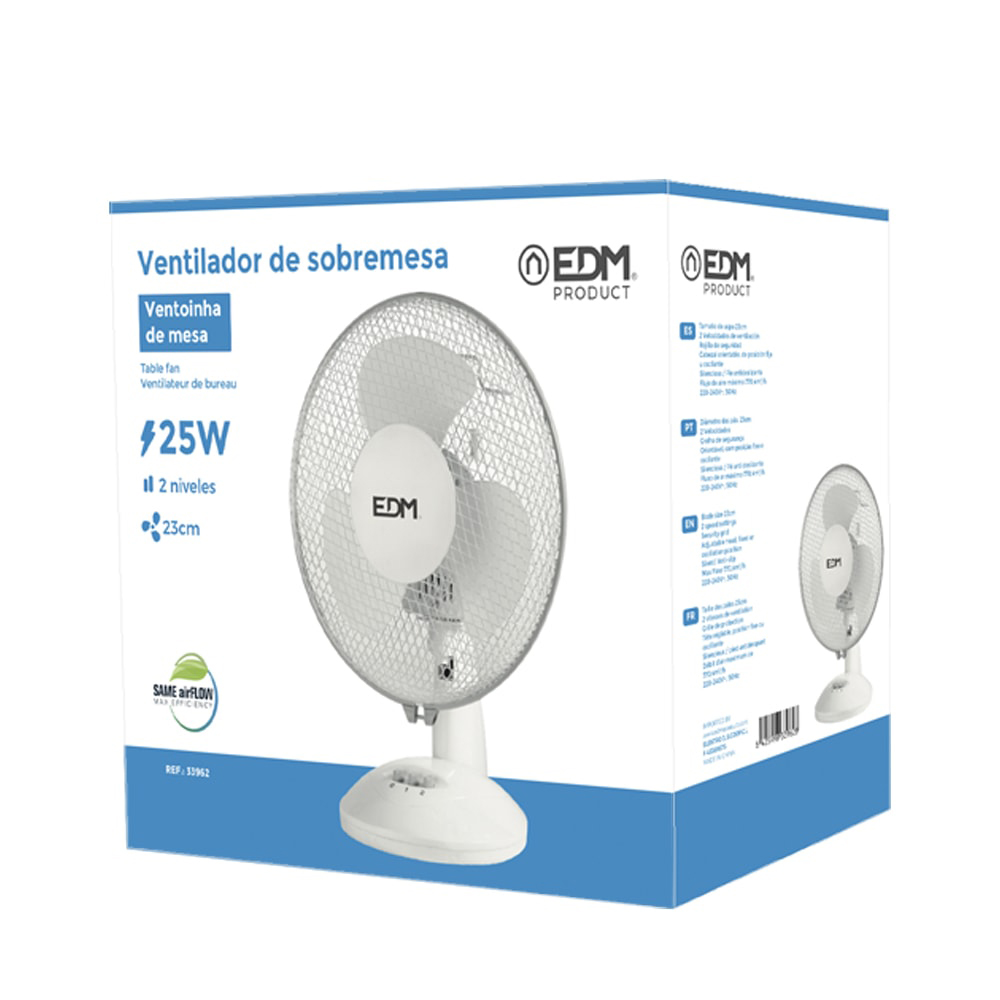 Ventilador de sobremesa