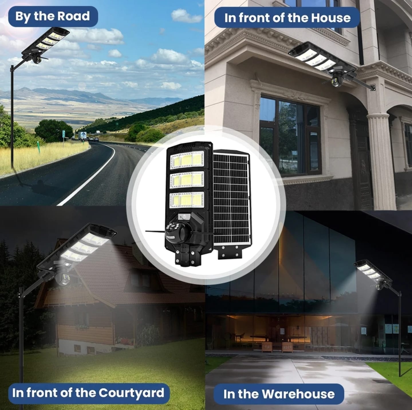 Solar Street Light security camera