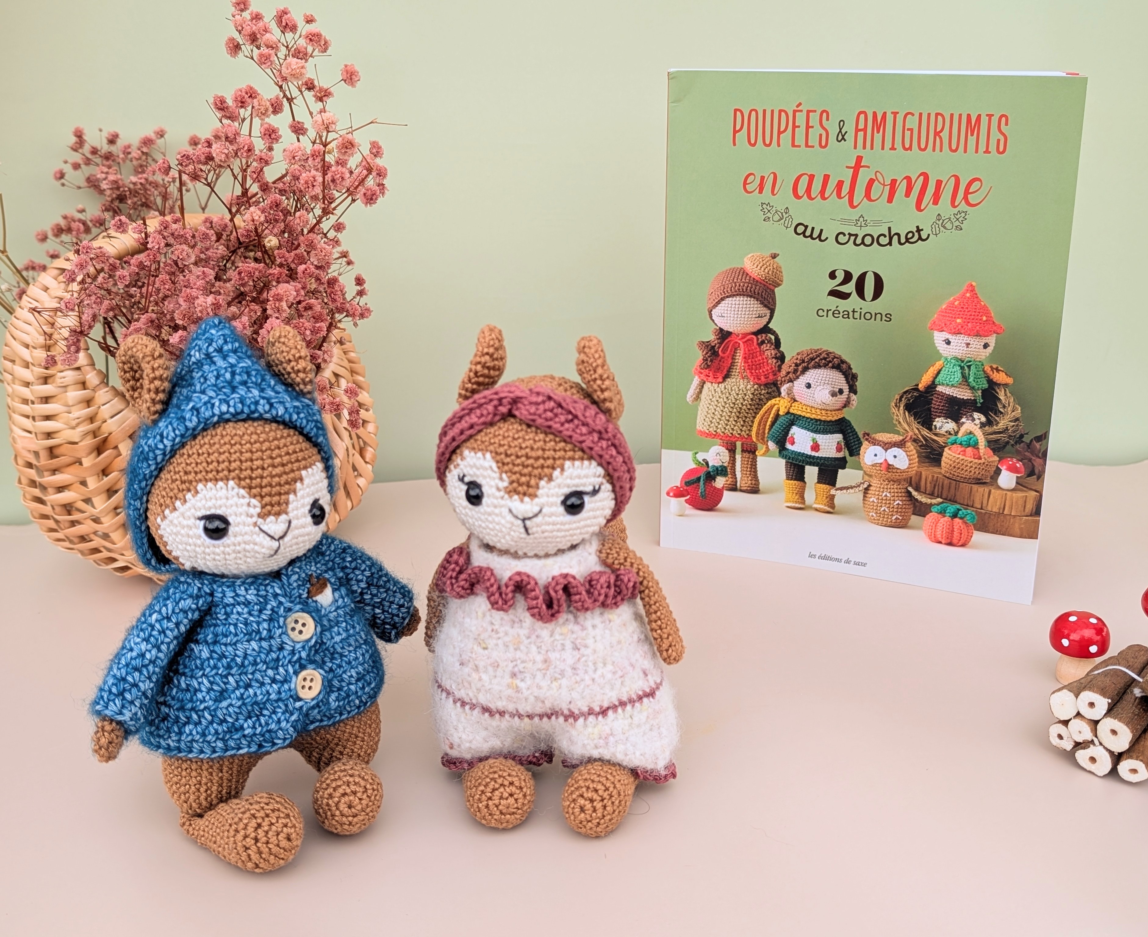 Livre "Poupée et amigurumis en automne"