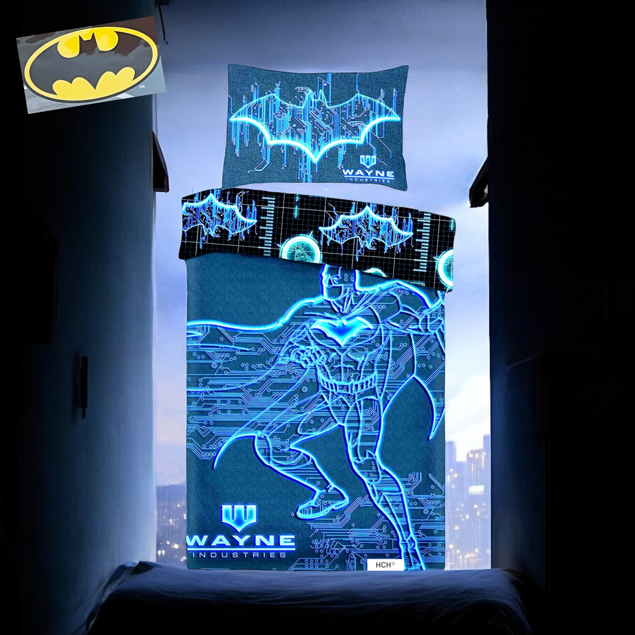  Batman Duvet Cover Set 