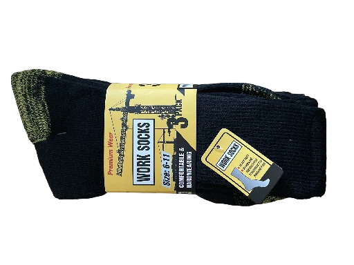 Premium Wear Work Reinforced Socks 