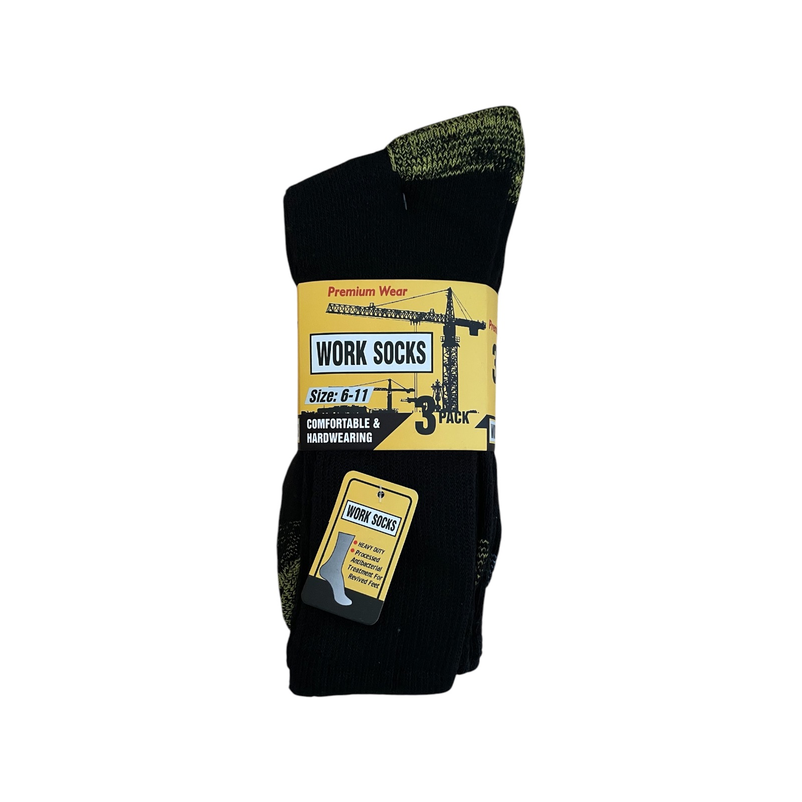 Premium Wear Work Reinforced Socks 