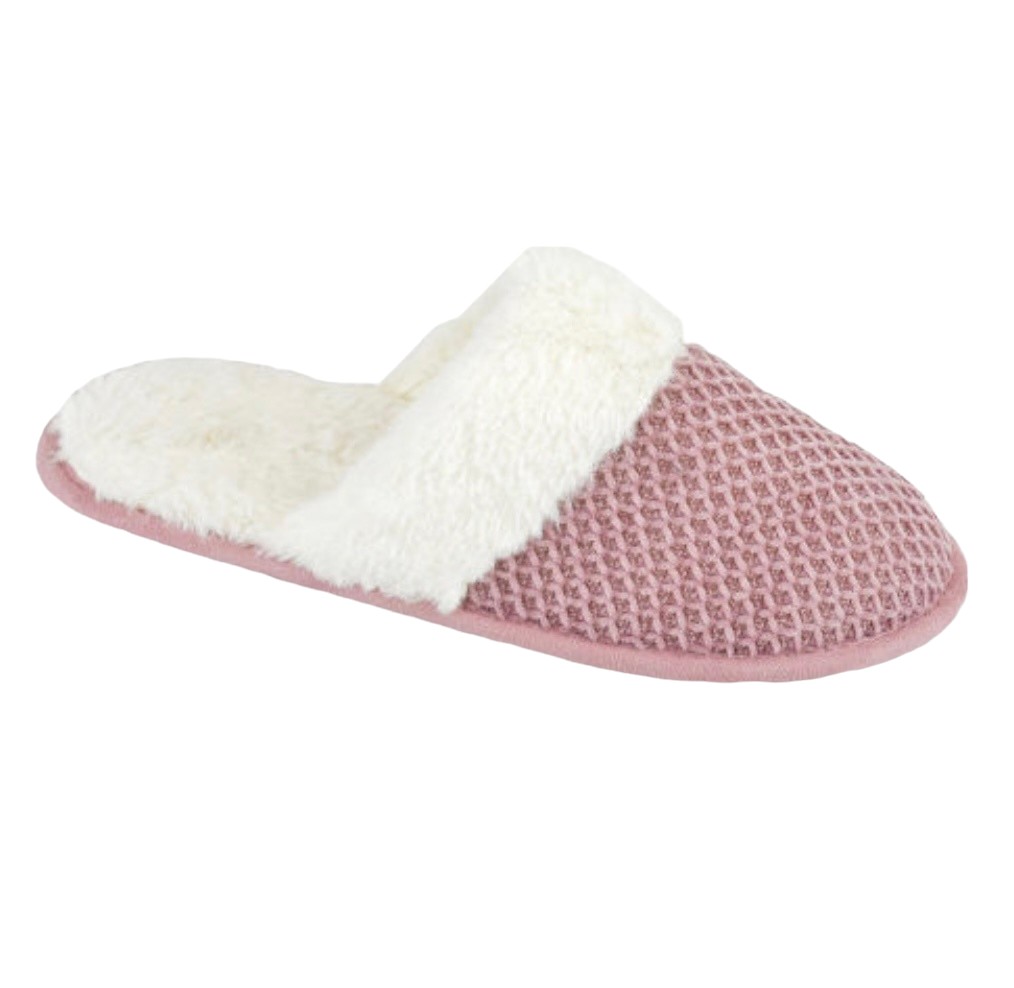 Women's Warm Faux Fur Lined Comfy Hard Sole Slippers