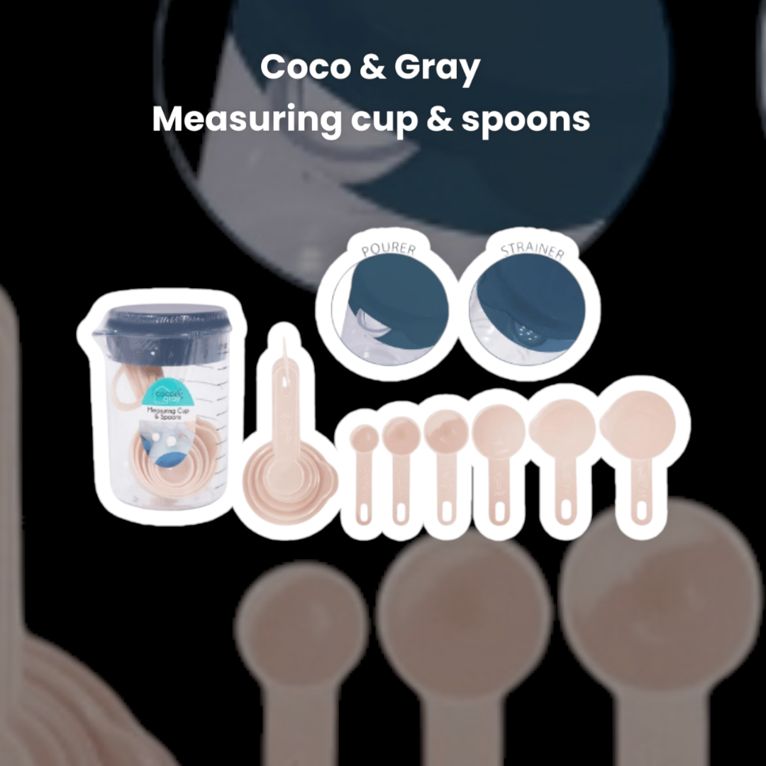 Measuring Cup & Spoons Set