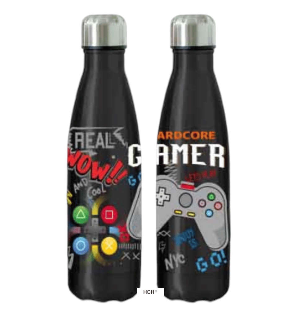 Gamer Themed Water Bottle