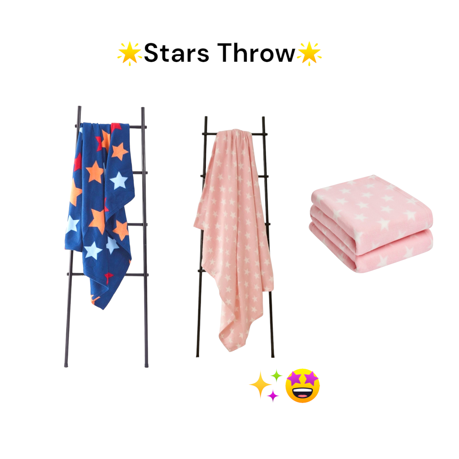 Stars Throw Blanket For Sofa