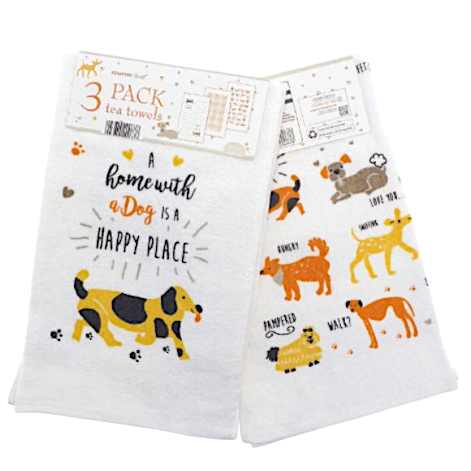 Country Club Kitchen Tea Towels 