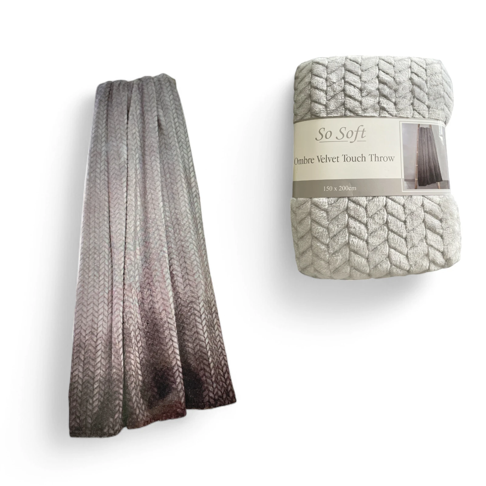 Ombre So Soft Throw Blanket For Sofa