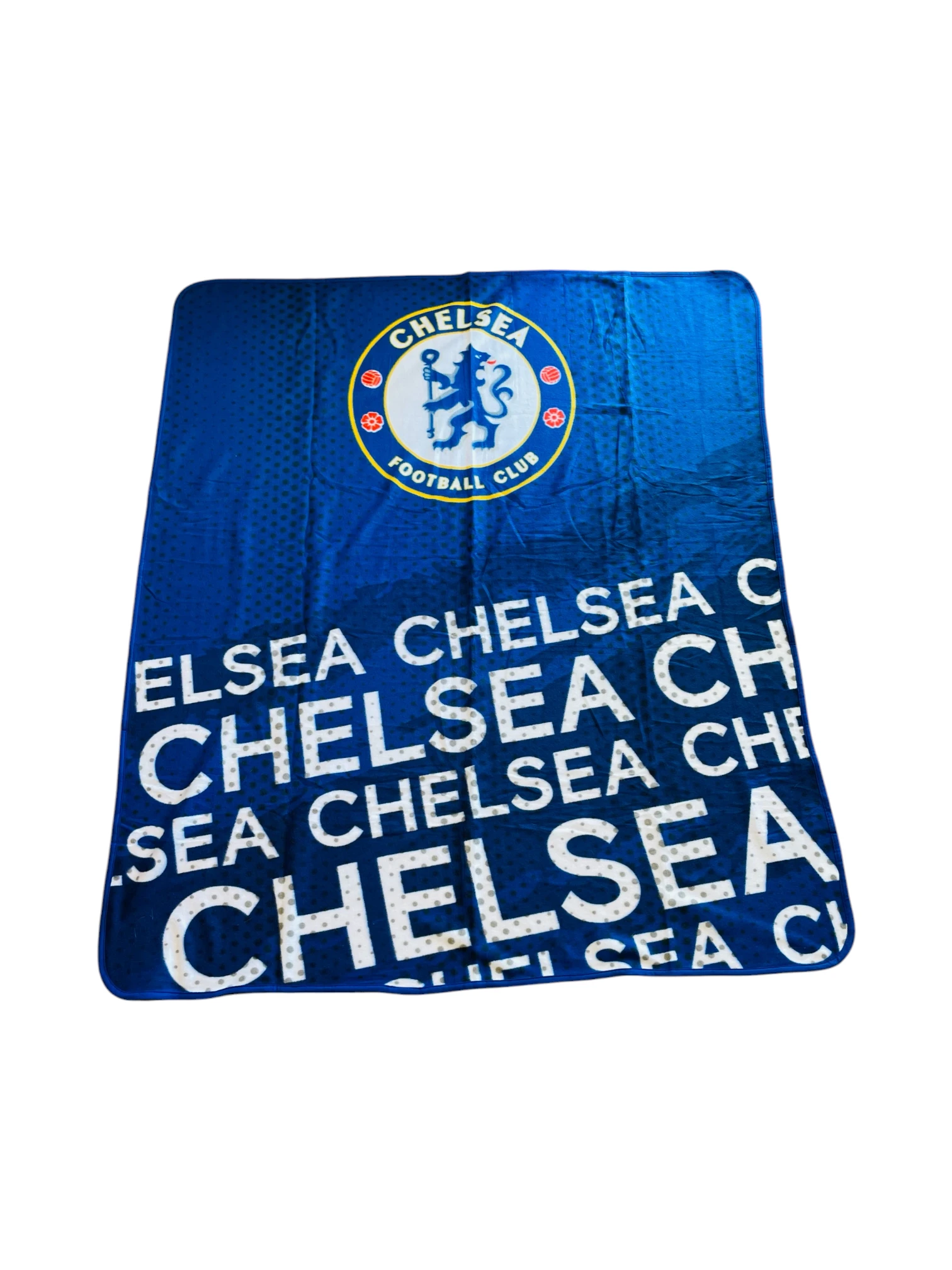 Chelsea FC Fleece Throw Blanket For Sofa