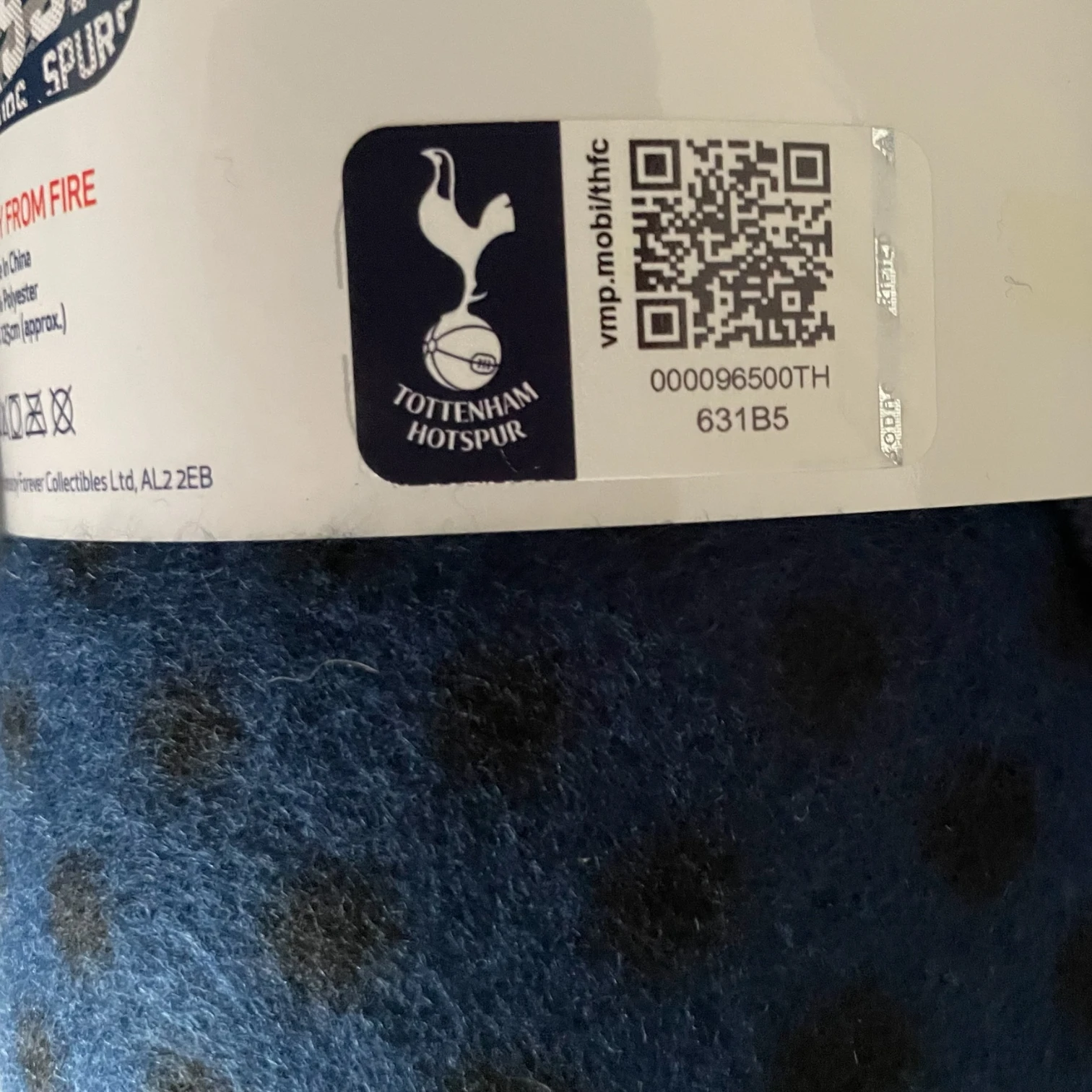 Tottenham Hotspur Football Club Fleece Throw Blanket For Sofa