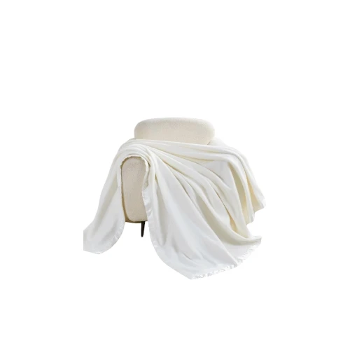 Classic Satin Elegance Fleece Throw Blanket For Sofa