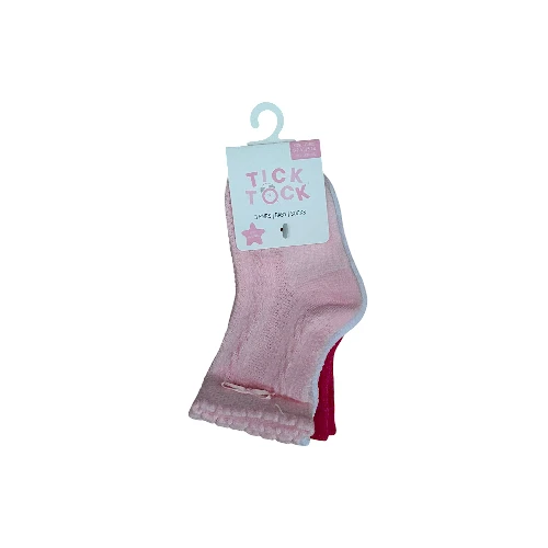 Cable Knit Baby Socks With Bow