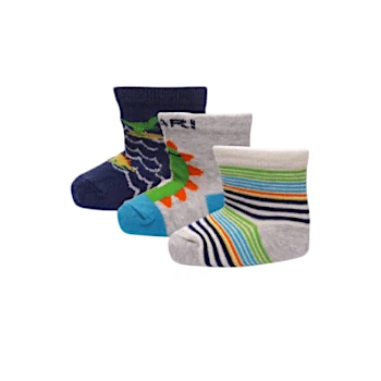 Snuggle Baby Monsters & Dino Design Boys Socks