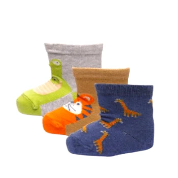 Snuggle Baby Monsters & Dino Design Boys Socks