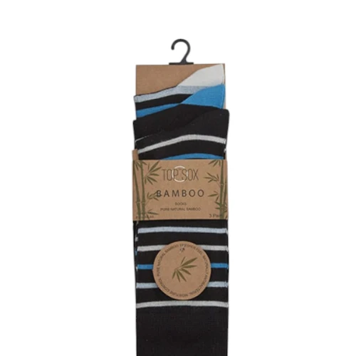 Men's Bamboo Striped Socks