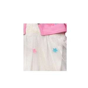 Ex- Chain Store Baby Girl's Dress with Pink Cardigan