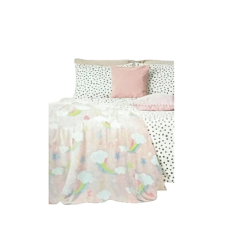 Rainbow Throw Blanket For Sofa