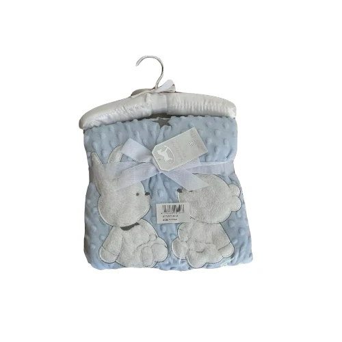 Baby Blanket with Plush Toy Design