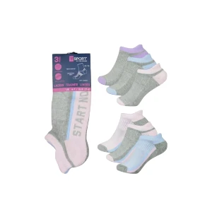 Ladies Ankle Trainer Socks 