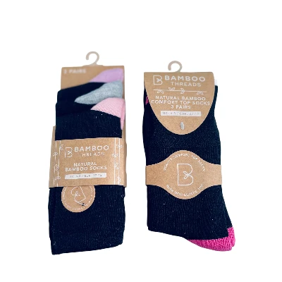 Bamboo Threads Ladies Socks 