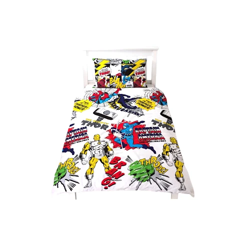 Marvel Comics Single Duvet Set