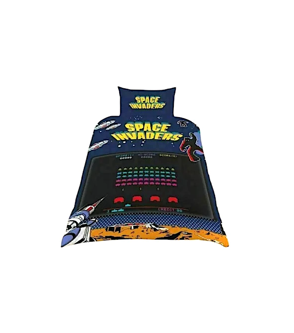 Space Invaders Bedding Set